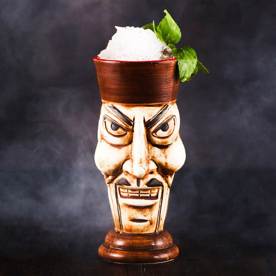 Ceramic Tiki Mug Creative - Premium Wood by Woody Kitchenware