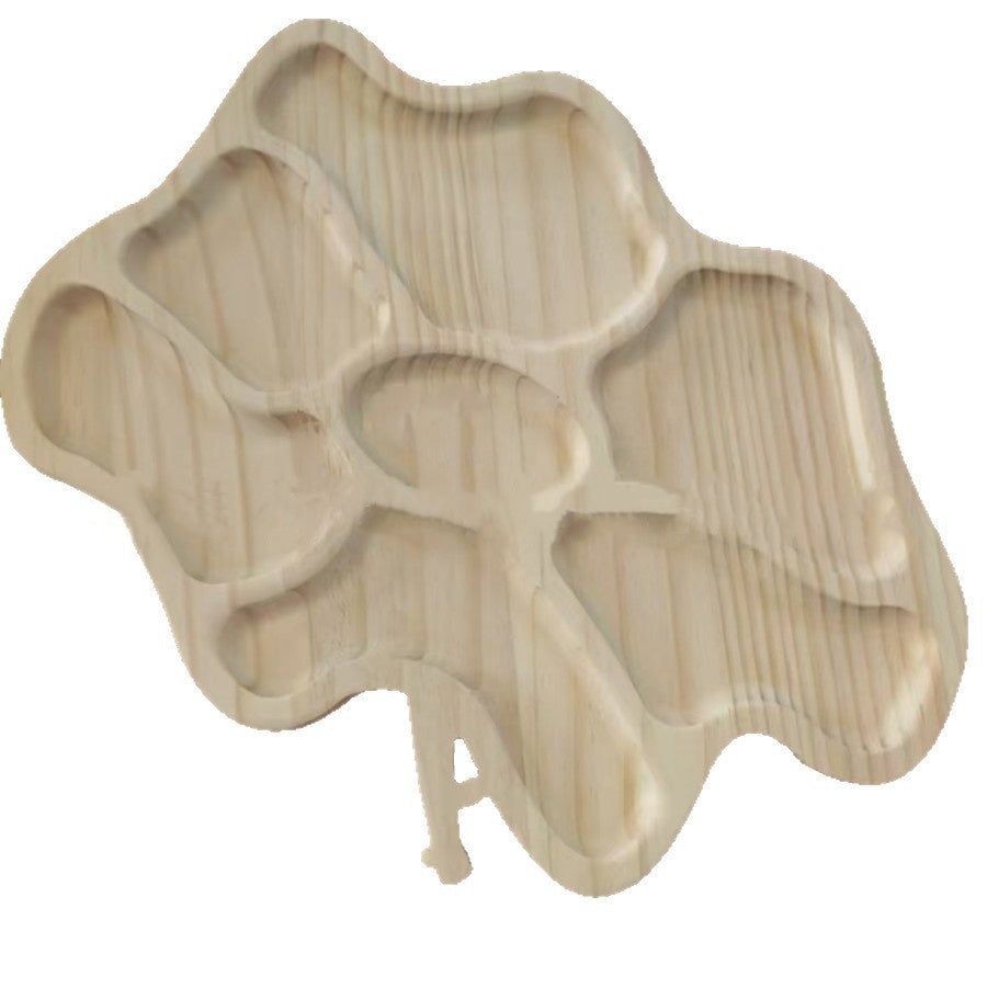 Wooden Decorative Tray: The Geometric Basin | Woody's Rituals 7