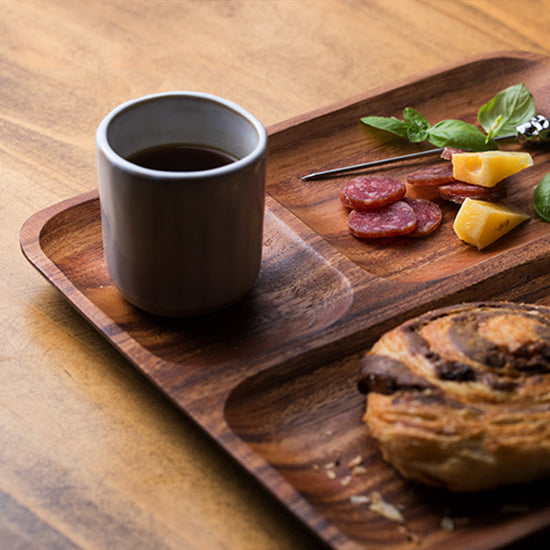 Wooden Breakfast Plate: The Morning Pylon | Woody&