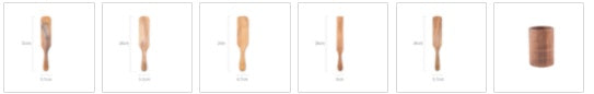 Wooden Spatula - Professional-Grade Teak Cooking Spatula Wood 16
