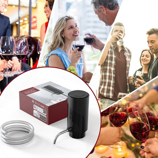 Electric Wine Aerator: The Oxygen Pylon | Woody&