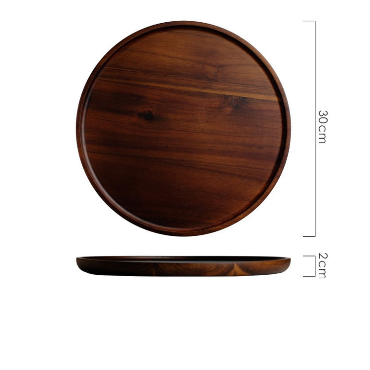 Wooden Circular Japanese Storage - Premium Wood by Woody Kitchenware