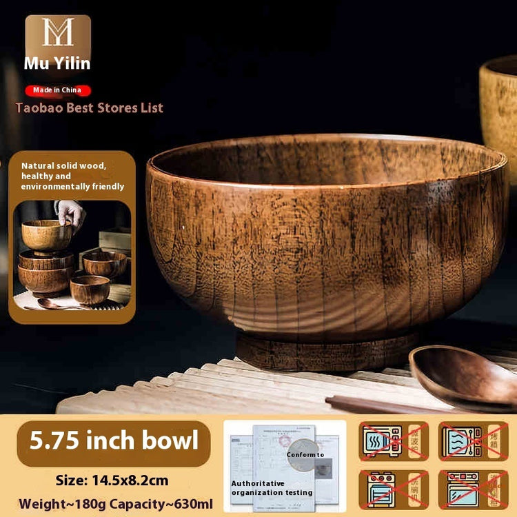 Jujube Wooden Bowl: The Wild Jujube Basin | Woody&