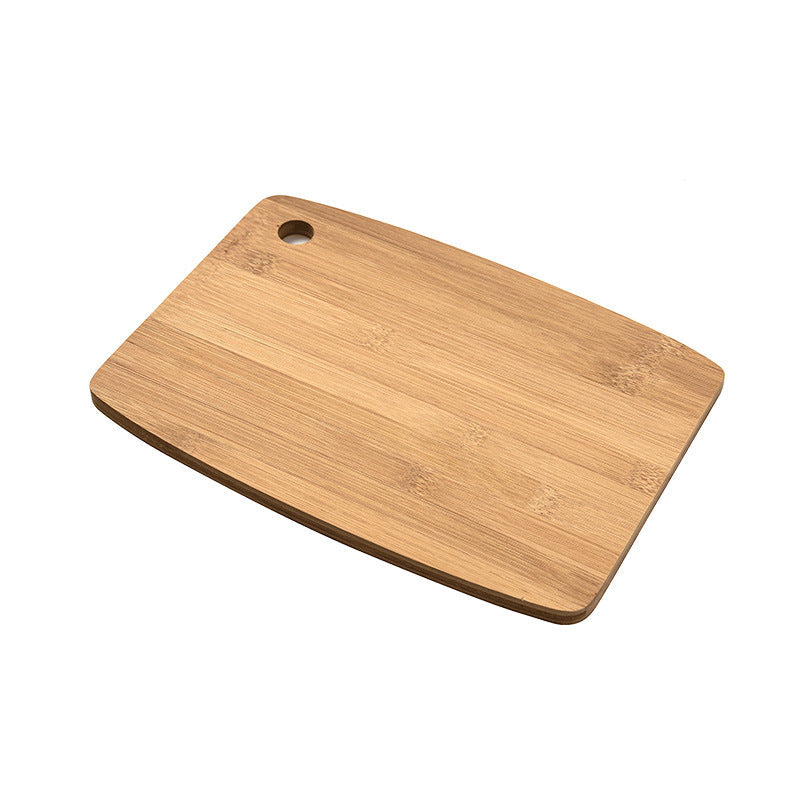 WoodyKitchenware bamboo cutting board for kitchen organization, featuring a classification design on a 20x19cm surface.