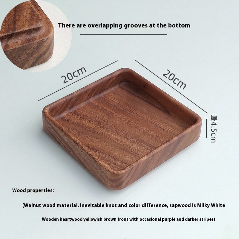 Wooden Storage Tray: The Monolithic Counter Basin | Woody's Rituals 9