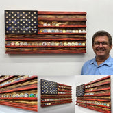 Wooden Craftwork Decoration: The Patriot&