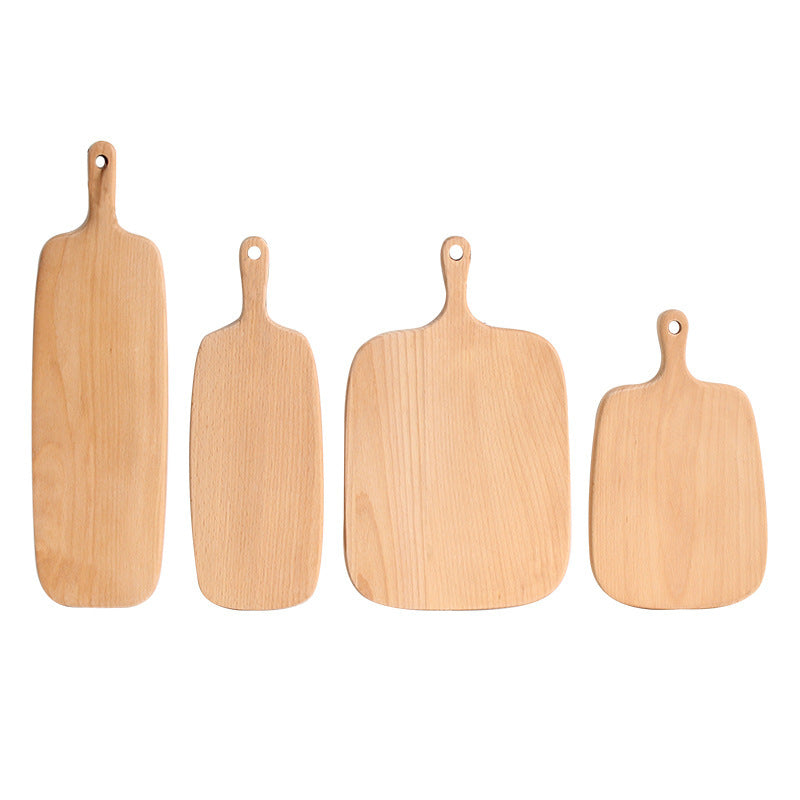 Solid Wood Mini Chopping Board - Perfect for Bread & Small Tasks