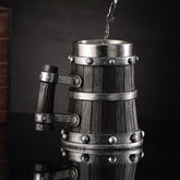 Large Handle Beer Mug: The Monolithic Pylon | Woody&