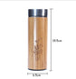 Creative Bamboo Cup 360Ml - Stainless Steel by Woody Kitchenware