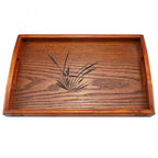 Rectangular Household Cup Tea - Premium Wood by Woody Kitchenware
