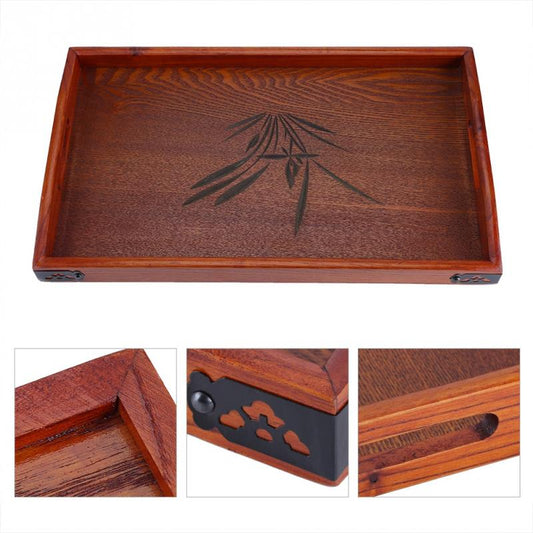 Wooden Tea Tray: The Coffee Command | Woody's Rituals 1