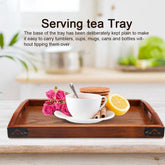 Wooden Tea Tray: The Coffee Command | Woody&