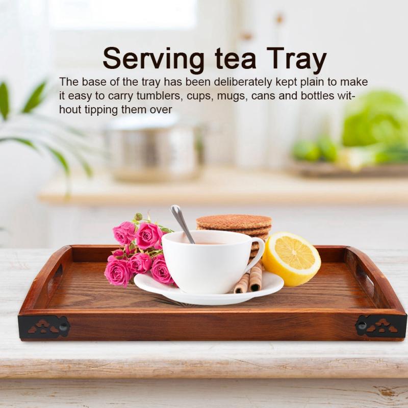 Rectangular Household Cup Tea - Premium Wood by Woody Kitchenware