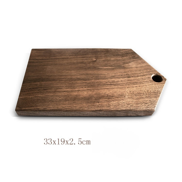 Solid Black Walnut Log Bread Board - Unfinished & Natural