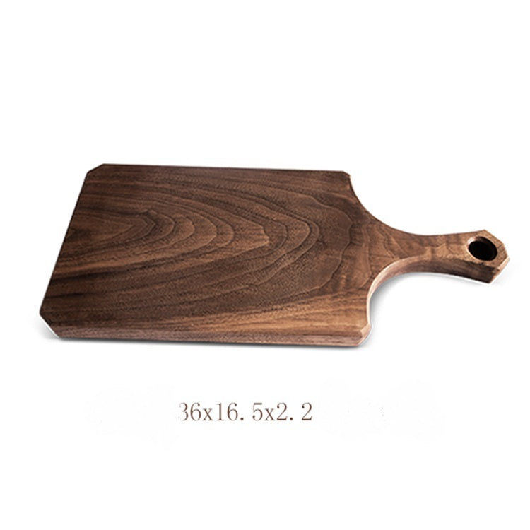 Solid Black Walnut Log Bread Board - Unfinished & Natural