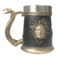 Medusa Beer Mug: The Gorgon’s Gaze | Woody&