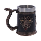 German Beer Mug Greek - Stainless Steel by Woody Kitchenware