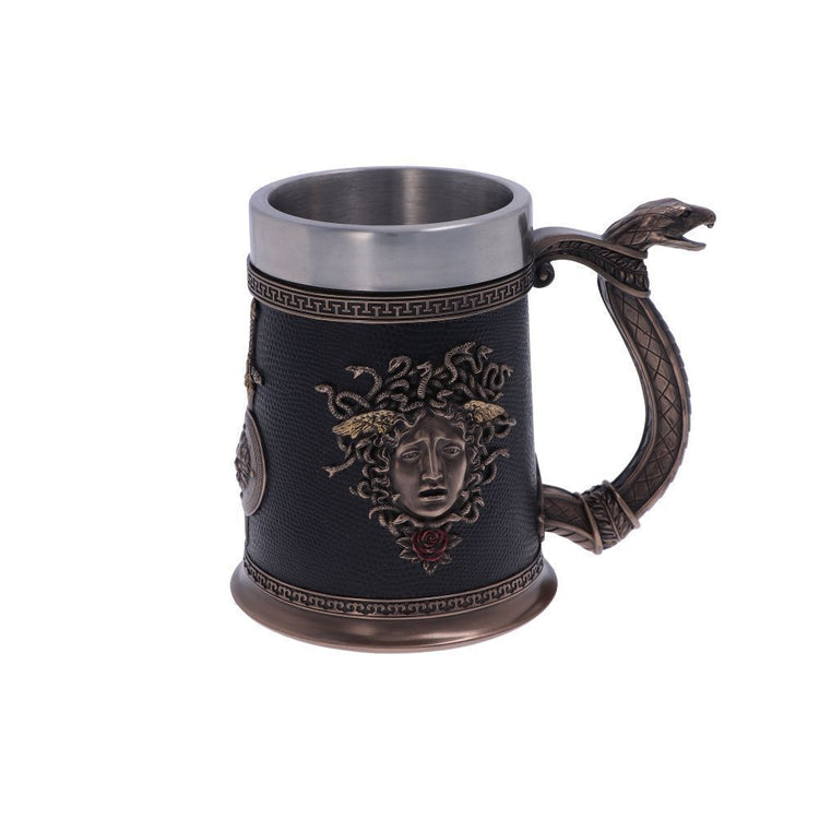 Medusa Beer Mug: The Gorgon’s Gaze | Woody&