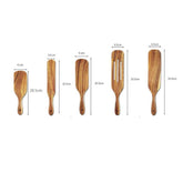 Acacia Long-Handled Spatula Spatula - Premium Woo by Woody Kitchenware
