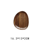 Irregular Walnut Tray: The Deep Forest Stage | Woody's Rituals