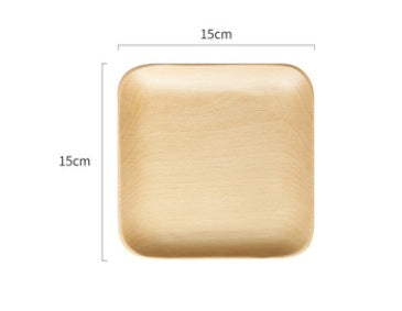 Japanese Style Wooden Plate - Premium Wood by Woody Kitchenware