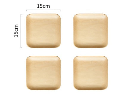 Japanese Style Wooden Plate - Premium Wood by Woody Kitchenware
