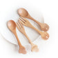 Wooden Kids Utensils: Children’s Wood Set | Woody&