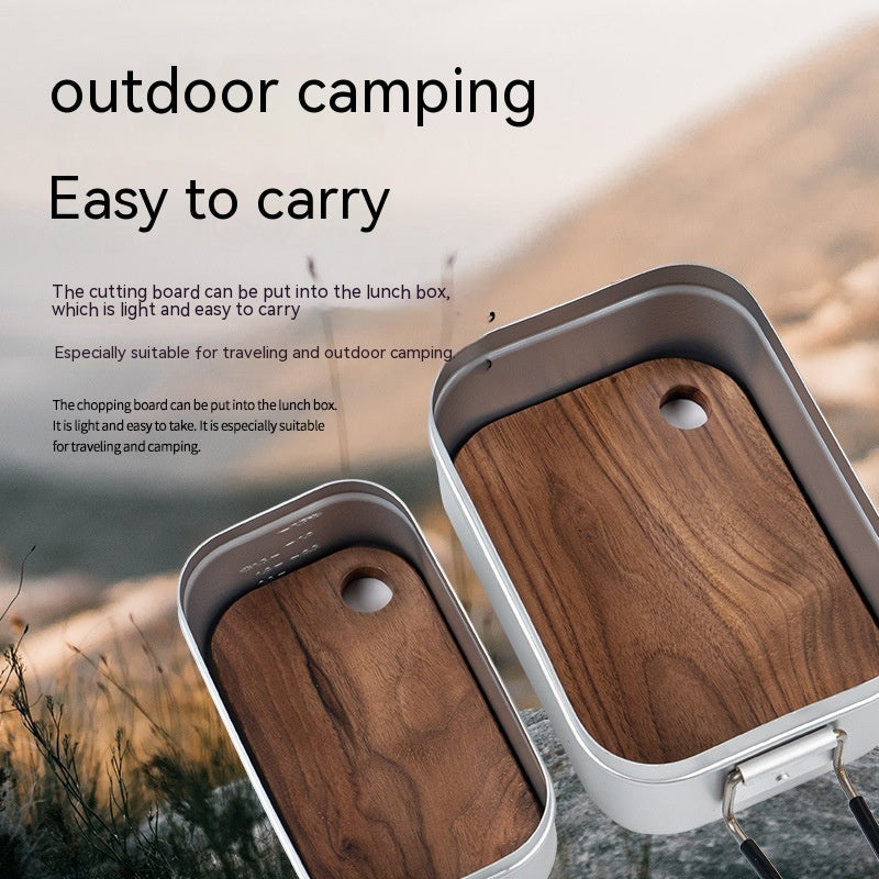 Mini Japanese Cutting Board - Portable for Camping & Outdoor Use