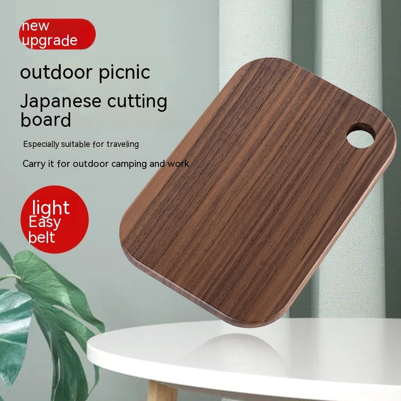 Mini Japanese Cutting Board - Portable for Camping & Outdoor Use