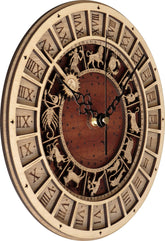 Astronomical Wooden Clock | Woody&
