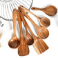 Wooden Cooking Utensil Set: Wooden Cooking Tools Woody&