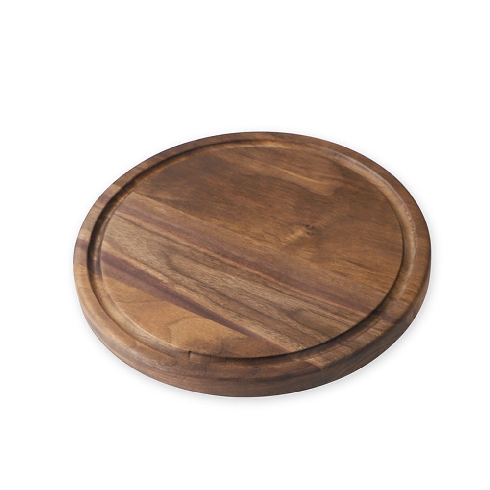 Black Walnut Cutting Board & Serving Tray - Whole Wood, Multi-Use