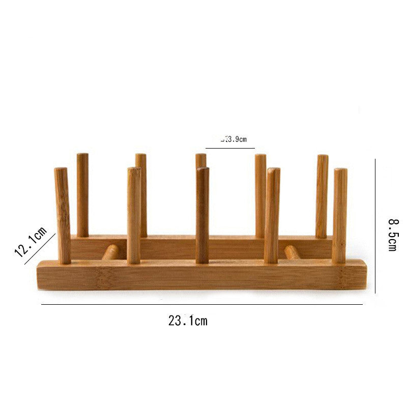 Wooden Tea Cake Rack for Tableware Display