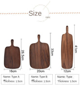 Black Walnut Bread Pizza - Premium Wood by Woody Kitchenware