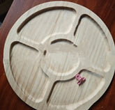 Irregular Dividing Dim Sum - Premium Wood by Woody Kitchenware
