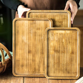 Restaurant Commercial Retro Wooden Tray - Premium Wood by Woody Kitchenware