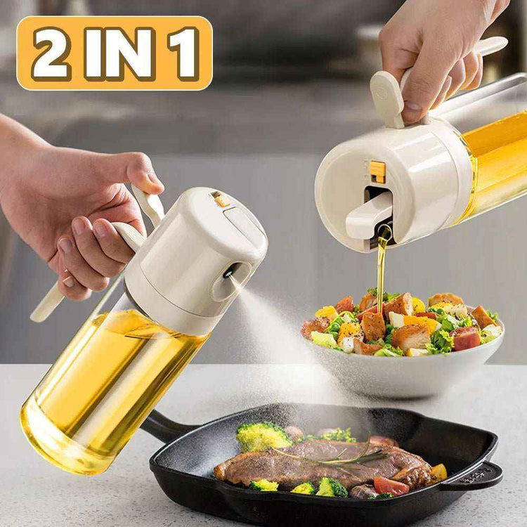 2-in-1 Oil Sprayer Bottle – BBQ & Kitchen Oil Mister