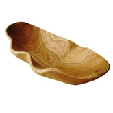 Wood product natural paulownia wood tray with distressed look