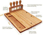 Bamboo Cutting Board Bamboo - Premium Quality by Woody Kitchenware