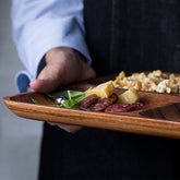 Wooden Breakfast Plate: The Morning Pylon | Woody&