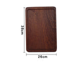 Wooden Steak Wooden Plate - Premium Wood by Woody Kitchenware