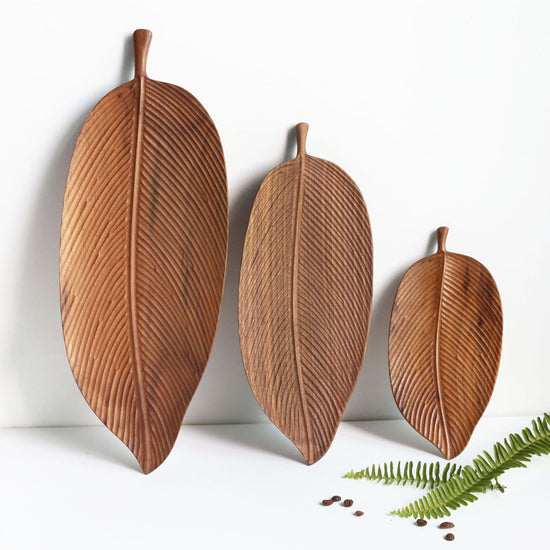Wooden Saucer Fruit Tray - Premium Wood by Woody Kitchenware