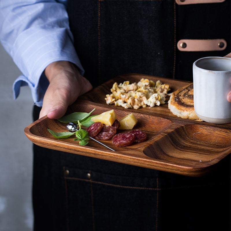 Wooden Breakfast Plate: The Morning Pylon | Woody&