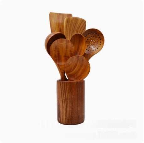 Wooden Spatula Cookware Kitchenware - Premium Woo by Woody Kitchenware