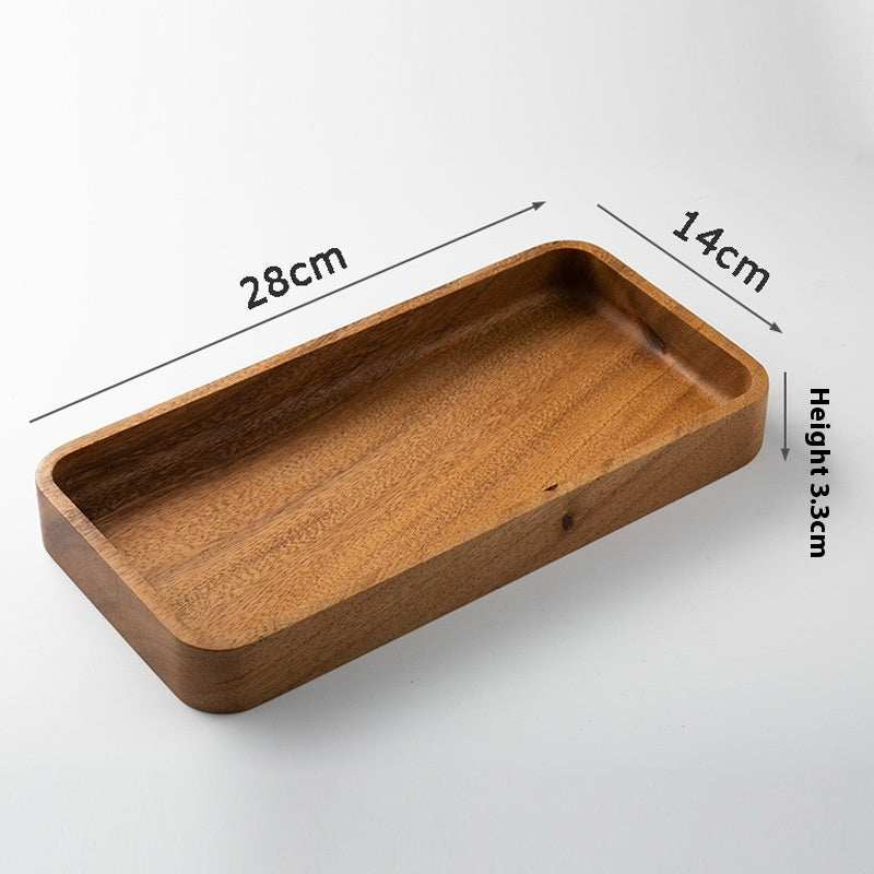 Household Fruit Plate Wooden - Premium Wood by Woody Kitchenware