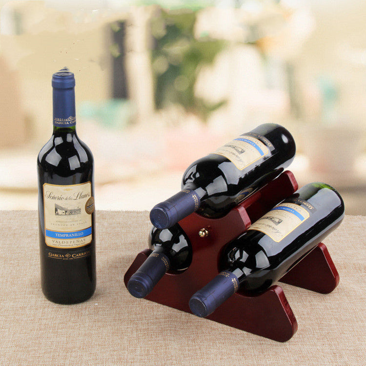 European Wooden Wine Rack: The European Glass Valet | Woody&