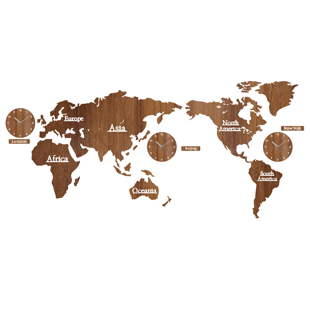 Wooden Creative Wall Clock - Premium Wood by Woody Kitchenware