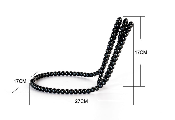 Pearl Necklace Wine Rack - Premium Quality by Woody Kitchenware