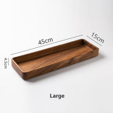 Wooden Storage Tray: The Monolithic Counter Basin | Woody&