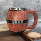 Wooden Barrel Mug: The Brewery Pylon | Woody&